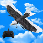 RC Eagle Aircraft with Gyro Stabilization and Dual Channel Remote, 15in Wingspan All Vera Mart