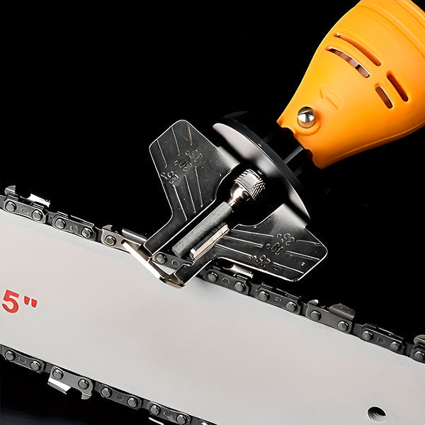 Chainsaw Sharpener with Angle Guide for On-Site Blade Maintenance All Vera Mart