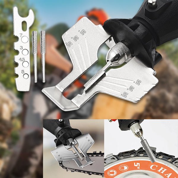Chainsaw Sharpener with Angle Guide for On-Site Blade Maintenance All Vera Mart