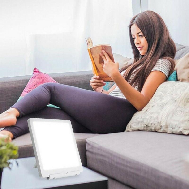 Light Therapy Lamp with Dual Brightness Settings and Adjustable Bracket All Vera Mart