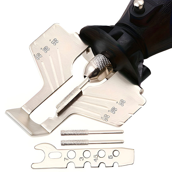 Chainsaw Sharpener with Angle Guide for On-Site Blade Maintenance All Vera Mart