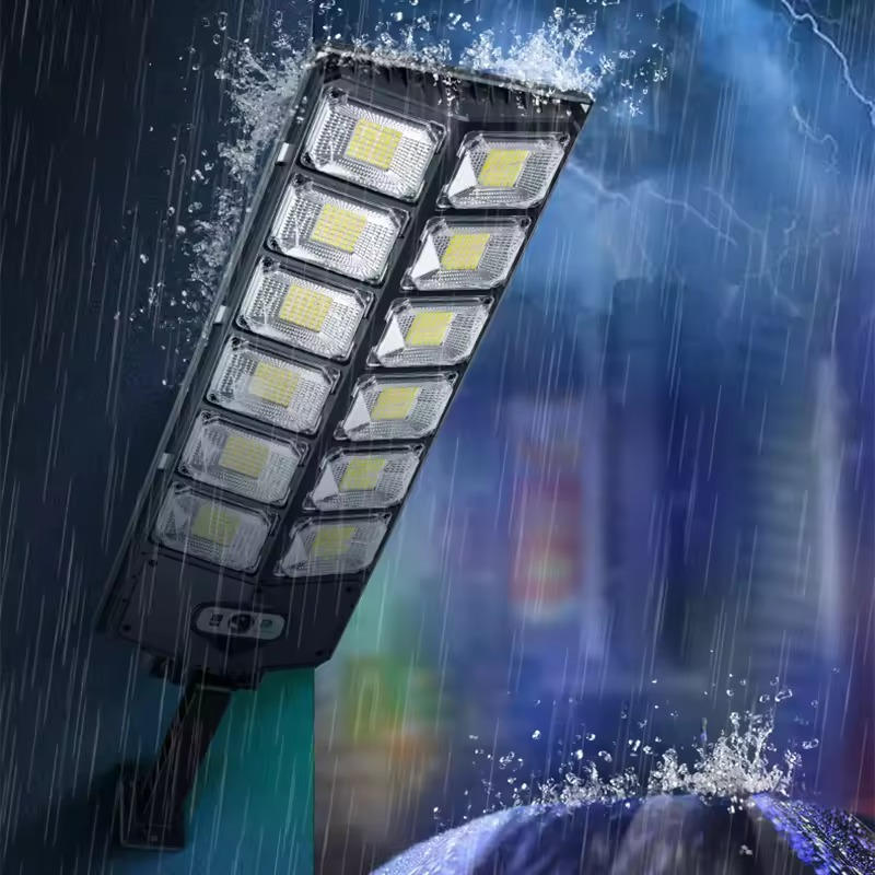 Outdoor LED Solar Light with Motion Sensor and Remote Control, 504 Beads All Vera Mart