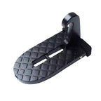 Aluminum Alloy Roof Rack Step with Rotatable Hook and Textured Grip, Window Breaker All Vera Mart