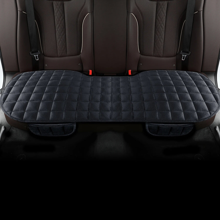 Backseat Cushion with Velvet Padding and Non-Slip Backing, Machine Washable All Vera Mart