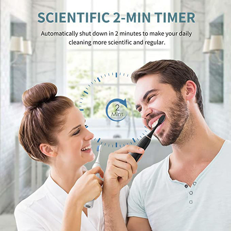 Electric Toothbrush with 45,000 Vibrations and Six Cleaning Modes, IPX7 Waterproof All Vera Mart