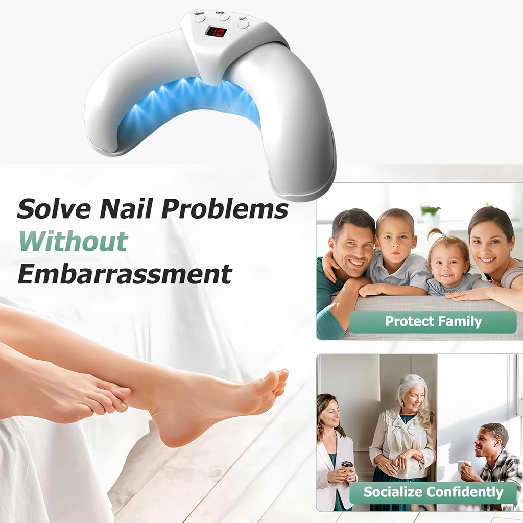 Handheld Nail Laser with Rechargeable Battery for Fingernails and Toenails All Vera Mart