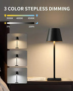 LED Desk Lamp with Flexible Neck and 3 Color Temperature Modes All Vera Mart