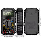 Digital Multimeter with Extended Test Probes and Continuity Buzzer All Vera Mart