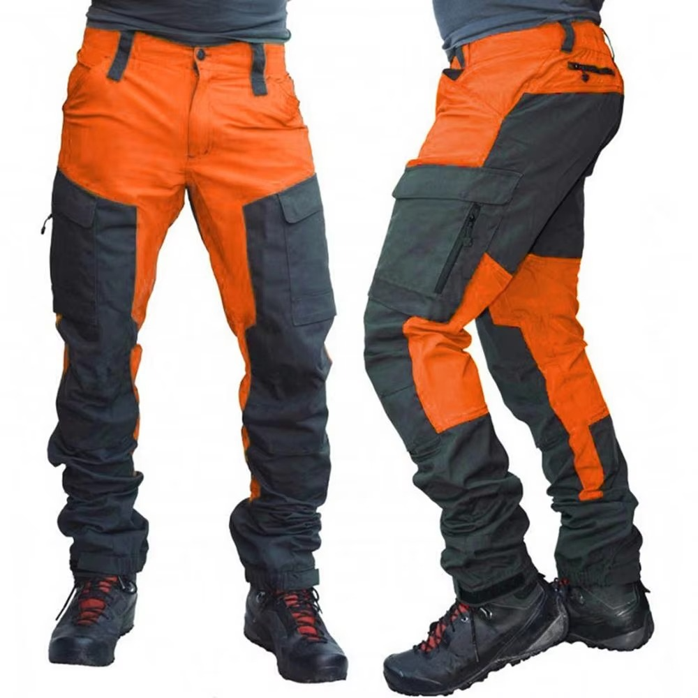 Work Cargo Pants with Rain-Wind Blocking Fabric and Reinforced Stitching All Vera Mart