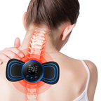 Wireless Pulse Massager with 8 Patterns and 19 Intensity Settings, Replaceable Gel Patches All Vera Mart