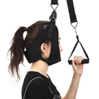 Cervical Traction Device with Door Mount and Adjustable Straps, Foldable All Vera Mart