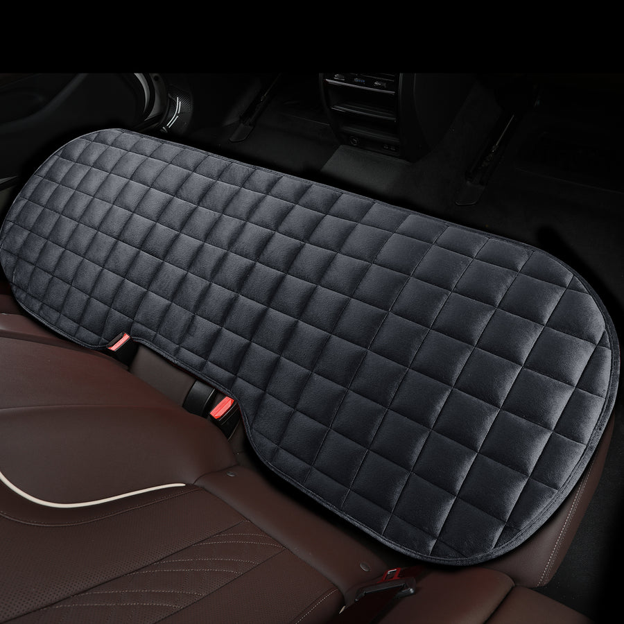 Backseat Cushion with Velvet Padding and Non-Slip Backing, Machine Washable All Vera Mart