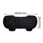 Backseat Cushion with Velvet Padding and Non-Slip Backing, Machine Washable All Vera Mart
