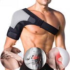 Adjustable Shoulder Compression Brace with Dual Straps and Ice Pack Pocket All Vera Mart