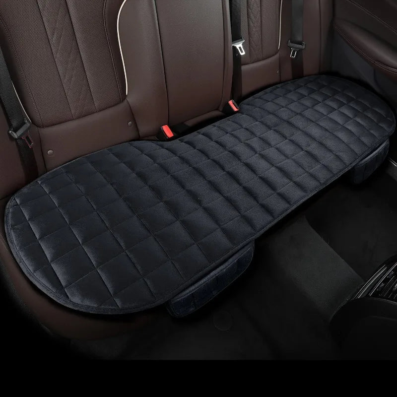 Backseat Cushion with Velvet Padding and Non-Slip Backing, Machine Washable All Vera Mart