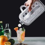 Spherical Ice Maker Bottle with Airtight Seal and Dishwasher Safe Design All Vera Mart