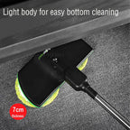 Dual Motor Electric Spin Mop with 180 Degree Swivel Head and Extendable Pole All Vera Mart