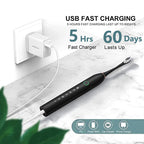 Electric Toothbrush with 45,000 Vibrations and Six Cleaning Modes, IPX7 Waterproof All Vera Mart
