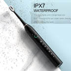Electric Toothbrush with 45,000 Vibrations and Six Cleaning Modes, IPX7 Waterproof All Vera Mart