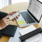 Portable Thermal Printer for Letter Size Pages with Wireless Device Connectivity All Vera Mart