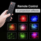 Galaxy Projector with Rotating Nebula Effects and Laser Stars, Remote Control All Vera Mart