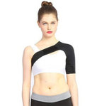 Adjustable Shoulder Support Brace with Breathable Neoprene and Compression Straps All Vera Mart