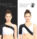 Adjustable Shoulder Support Brace with Breathable Neoprene and Compression Straps All Vera Mart