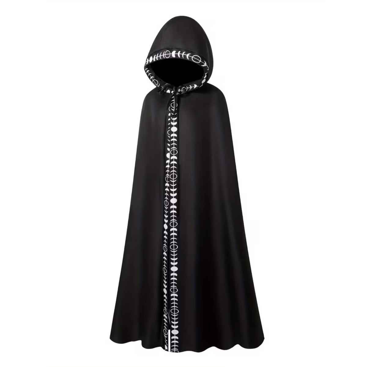 Medieval Hooded Cape for Adults with Attached Hood