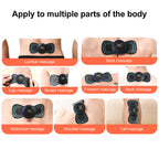 Wireless Pulse Massager with 8 Patterns and 19 Intensity Settings, Replaceable Gel Patches All Vera Mart