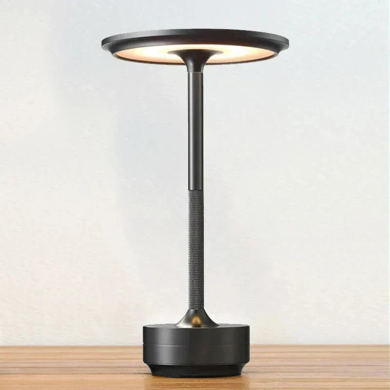 Cordless LED Table Lamp with Touch Dimming Control and Infinitely Adjustable Brightness All Vera Mart