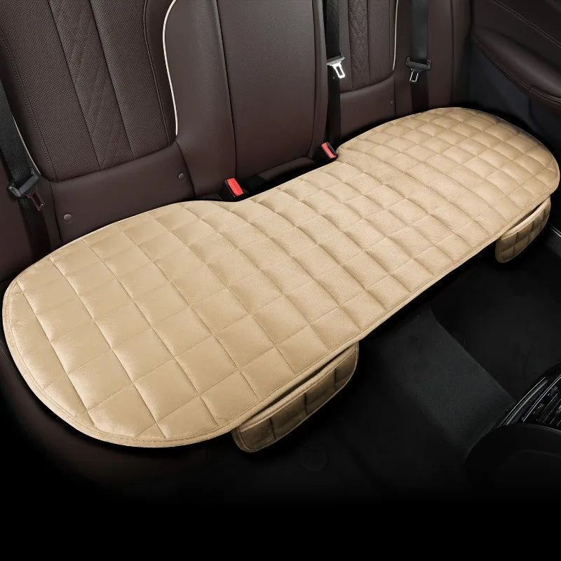 Backseat Cushion with Velvet Padding and Non-Slip Backing, Machine Washable All Vera Mart