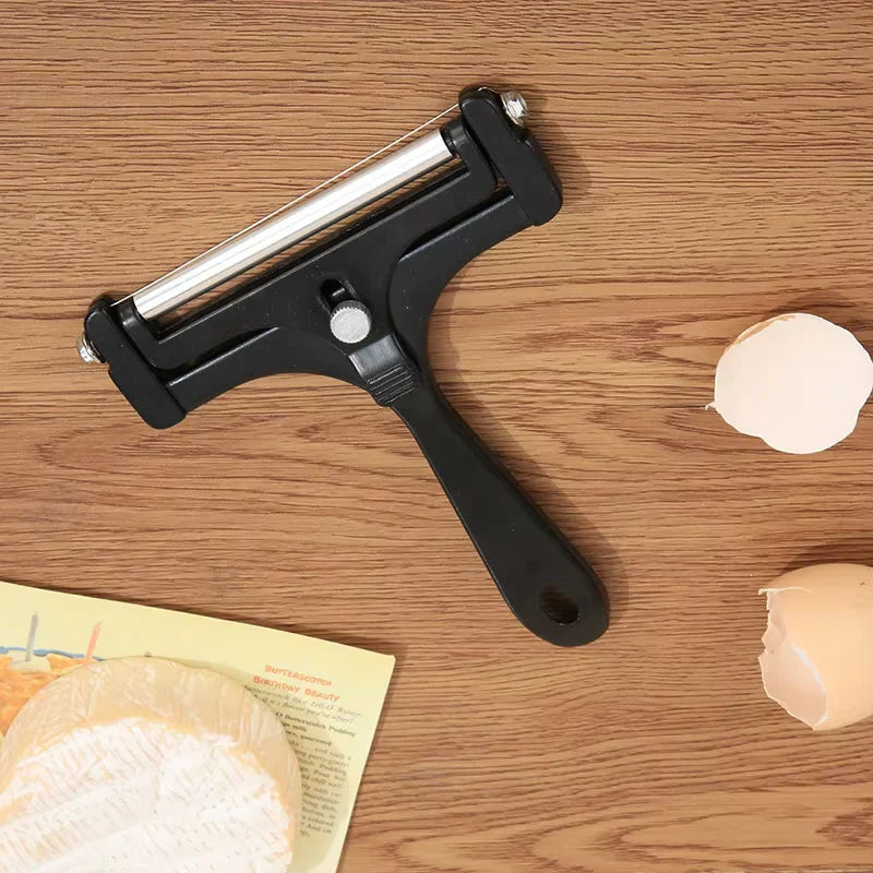 Adjustable Cheese Slicer with Stainless Steel Frame and 4 Spare Wires All Vera Mart