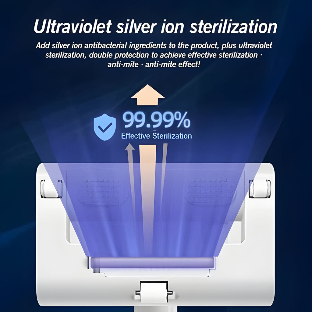Handheld Mattress Vacuum with High Frequency Vibration and 12 KPA Suction All Vera Mart