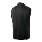 Mens Heated Knit Vest with Four Heating Zones and Rechargeable Battery for Cold Weather