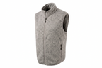 Mens Heated Knit Vest with Four Heating Zones and Rechargeable Battery for Cold Weather