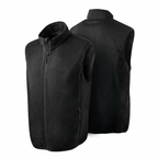 Mens Heated Knit Vest with Four Heating Zones and Rechargeable Battery for Cold Weather