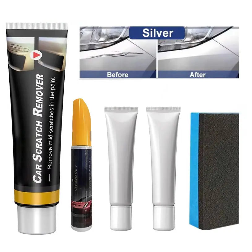 Car Scratch Repair Kit with Ergonomic Applicator and Protective Wax Finish for Clear Coat All Vera Mart