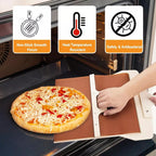Wooden Pizza Peel with Beveled Edge and 10-Inch Handle, 14x16in Surface All Vera Mart