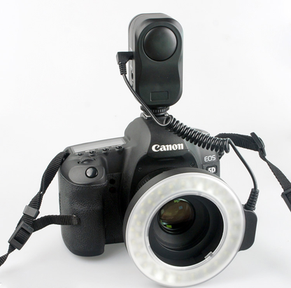 Camera Ring Light with 48 LED Bulbs and Six Adapter Rings for Macro Photography All Vera Mart
