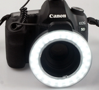 Camera Ring Light with 48 LED Bulbs and Six Adapter Rings for Macro Photography All Vera Mart