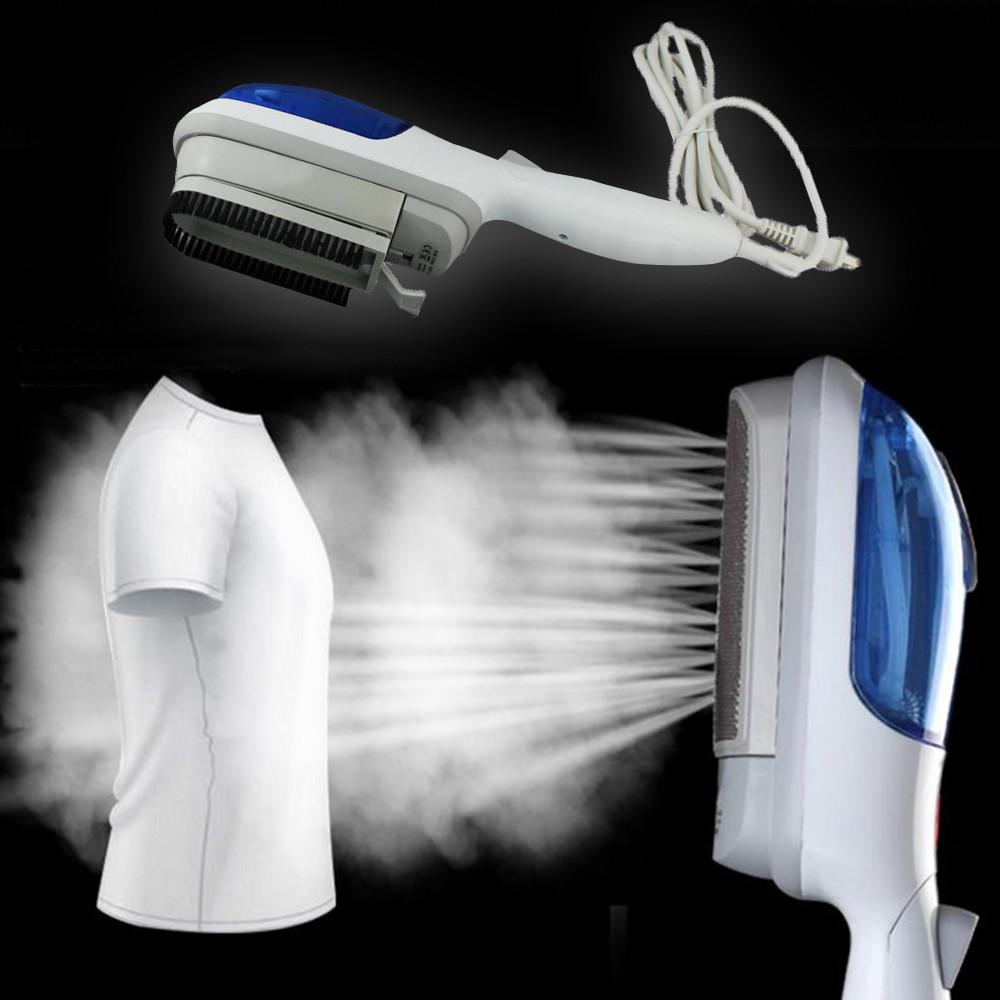 Handheld Garment Steamer with Brush Attachment and Voltage Adapter, 1500W All Vera Mart