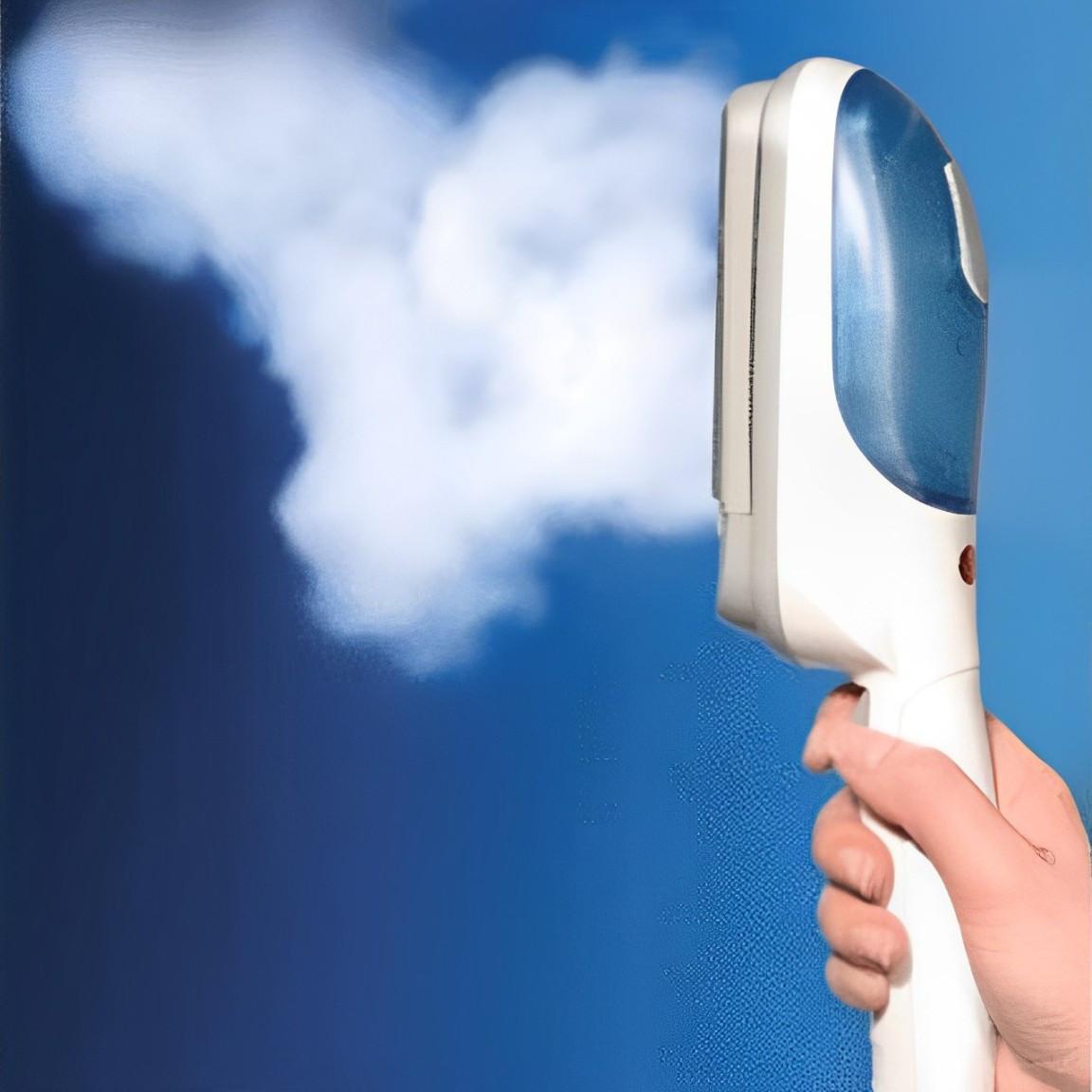 Handheld Garment Steamer with Brush Attachment and Voltage Adapter, 1500W All Vera Mart