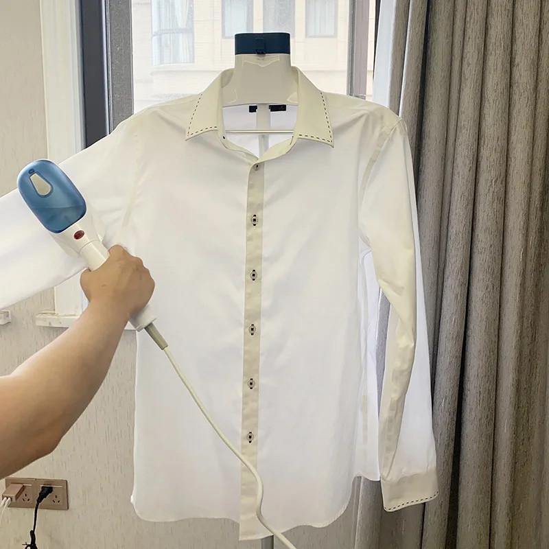 Handheld Garment Steamer with Brush Attachment and Voltage Adapter, 1500W All Vera Mart