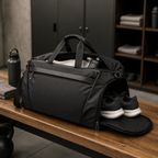 Gym Duffel Bag with Ventilated Shoe Compartment and Wet Dry Divider All Vera Mart