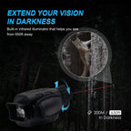 Infrared Monocular with 3x Optical Zoom and 10MP Photo Capture, 300m Night Vision Range All Vera Mart