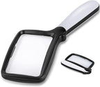 Foldable Magnifier with 5 LED Lights and 3x Magnification for Reading Small Text All Vera Mart