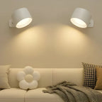 Rechargeable Wall Lamp with Magnetic 360° Swivel and Touch Dimmer, USB-C Charging All Vera Mart