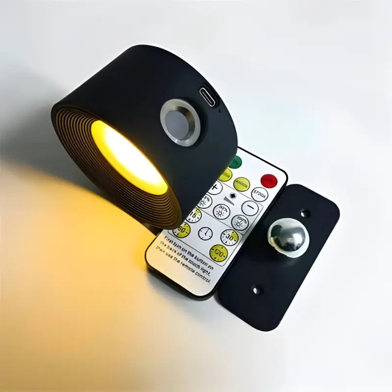 Rechargeable Wall Lamp with Magnetic 360° Swivel and Touch Dimmer, USB-C Charging All Vera Mart