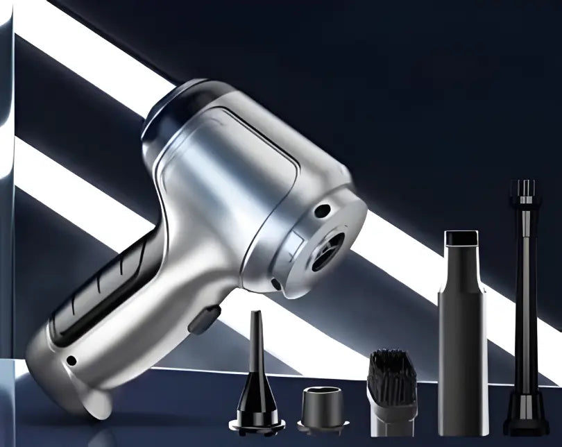 Cordless Car Vacuum with Brushless Motor and 95,000 Pa Suction, 4,000 mAh Battery All Vera Mart