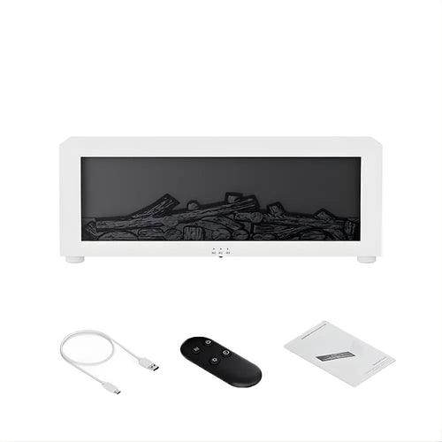 Air Purifier and Humidifier with Flame Effect, Aromatherapy Diffuser, Quiet 1.3L Tank All Vera Mart